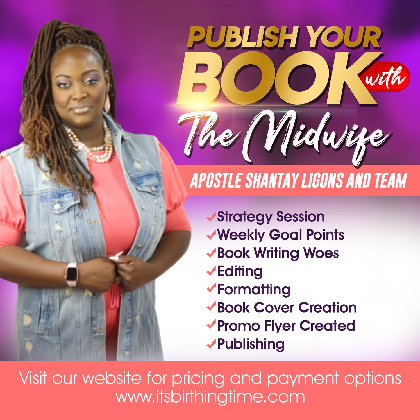 Book Launch Birthing Session